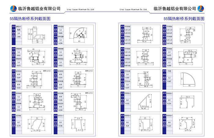 55隔熱斷橋系列2